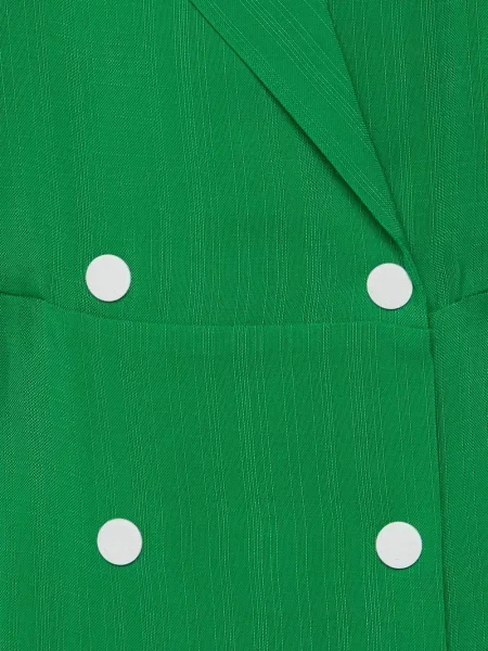 Rochie mini Sandro cu două rânduri de nasturi verde