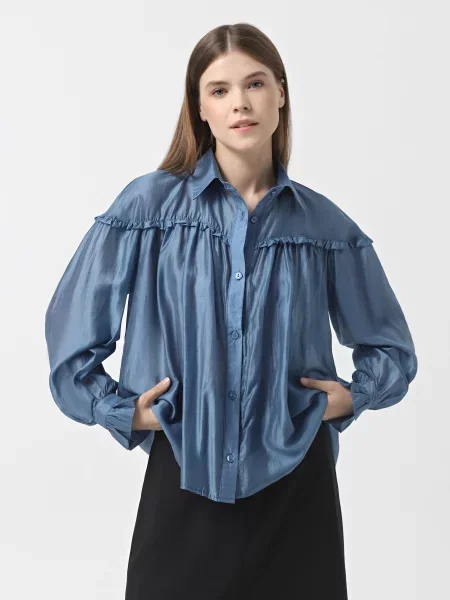Сорочка Braska джинс тенсель