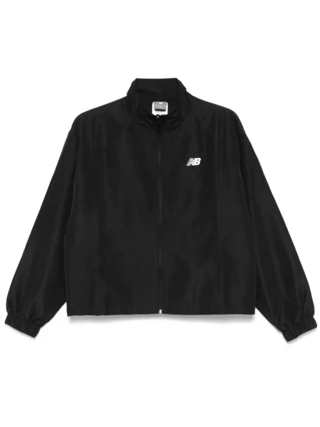 Тениска New Balance от джърси черно
