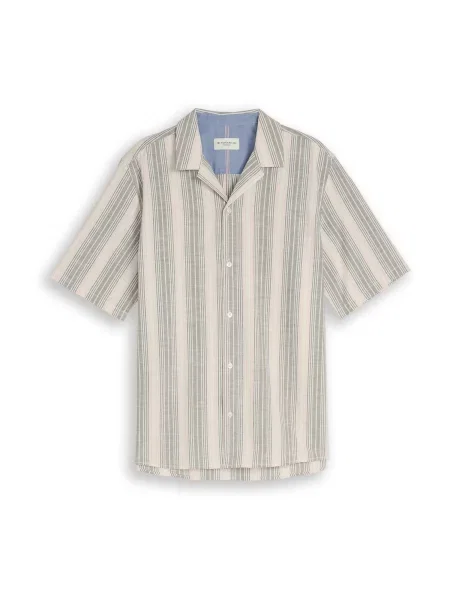 TOM TAILOR Cămașă crem / oliv roz