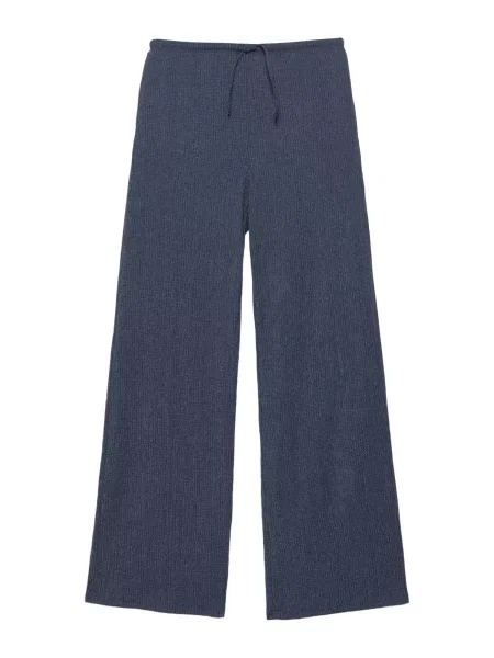 Pull&Bear Pantaloni bleumarin