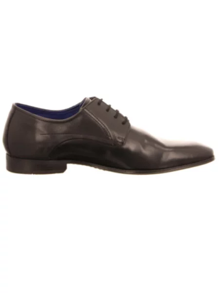 Buty derby ze skóry model ‘Mattia’ Bugatti czarny