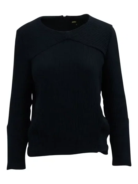Tricou Maje lung albastru