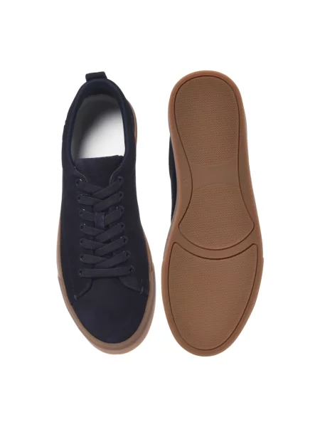 Sneakersy Baldinini zamszowe niebieskie