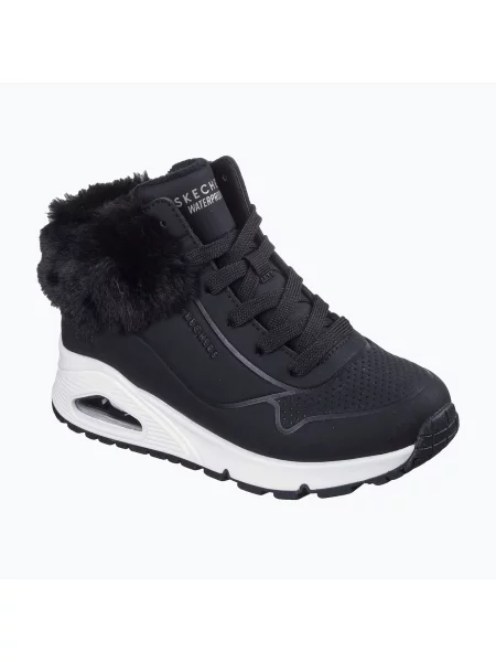 Încălțăminte pentru copii SKECHERS Uno Comfurt Kicks black negru