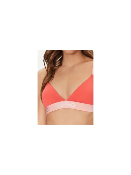 HUGO Bralette melltartó piros