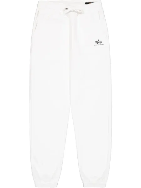 ALPHA INDUSTRIES Pantaloni auriu / negru alb