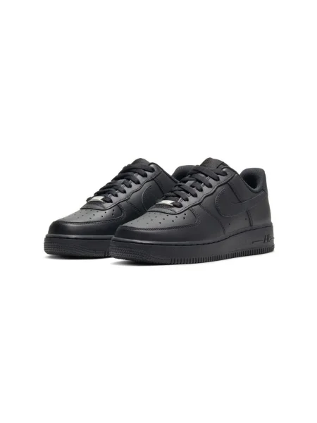 Nike Sportswear Rövid szárú sportcipők AIR FORCE 1 fekete