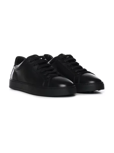 Sneakersy Tod's skórzane czarne