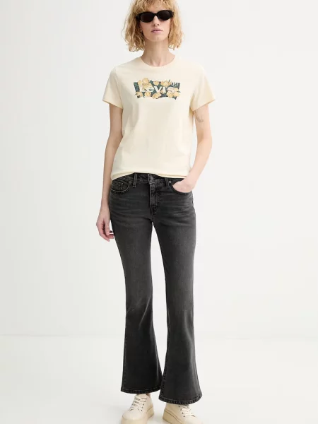 Traperice Levi's LOW SLIM BOOT crna