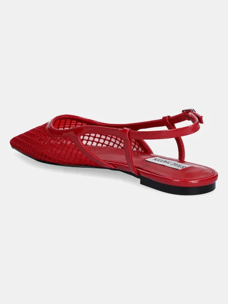 Baleríny Steve Madden Slingshot-M s odkrytou patou červená