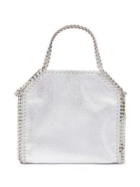 Mini rankinė Stella Mccartney sidabrinė