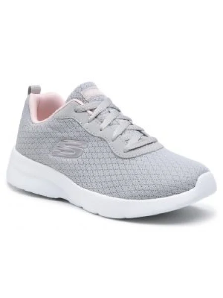 Cipő Skechers Eye To Eye Light Gray/Pink szürke