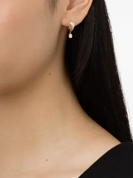 Cercei Lizzie Mandler Fine Jewelry galben