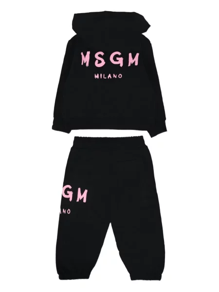 Komplet dresowy dziecięcy Msgm czarny