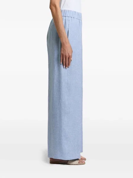 Pantaloni Peserico albastru