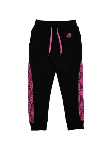 Pantaloni sport copii Leone 1947 negru