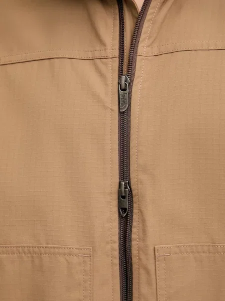 Куртка The North Face в уличном стиле коричневая