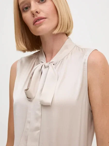 OUI bluză femei neted bej