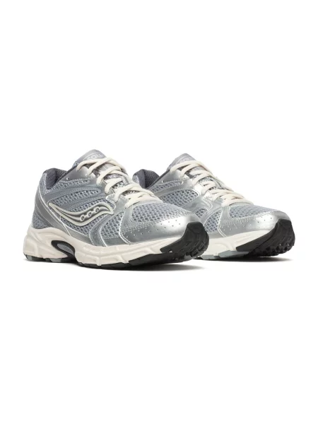 Lniane buty do biegania Saucony retro do biegania szare