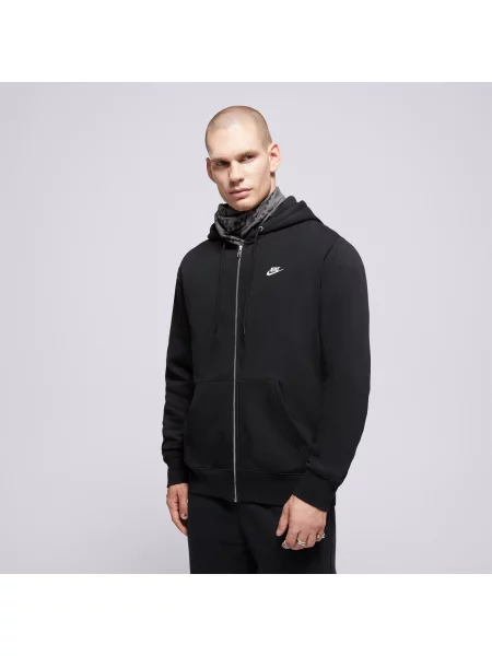 Nike Bluza Rozpinana M Nk Club Bb Fz Hoodie czarna