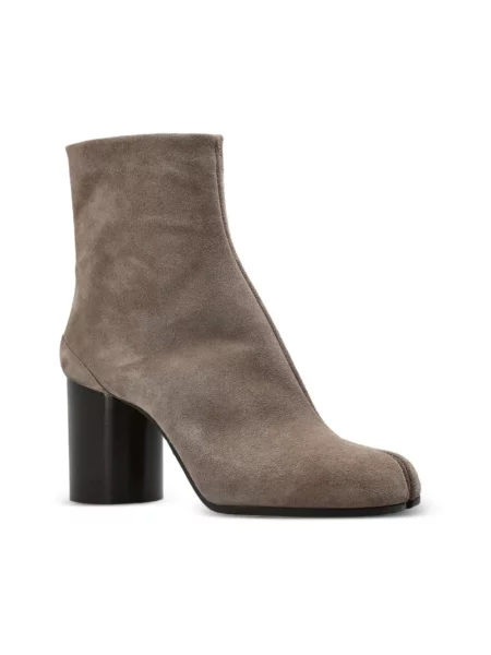 Botki Maison Margiela skórzane szare