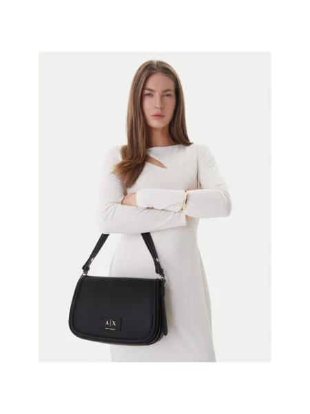 Torebka crossbody Armani Exchange czarna