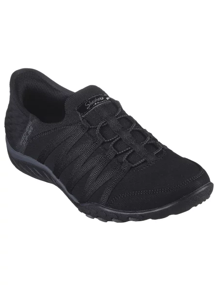 Buty sportowe Sneakersy Slip-ins: Breathe Easy Roll With Me czarne