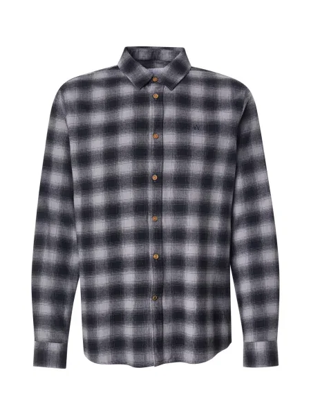 Kronstadt Košile Reinar tmavě modrá / světle šedá