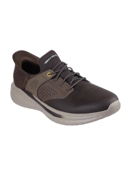 Pantofi Skechers maro