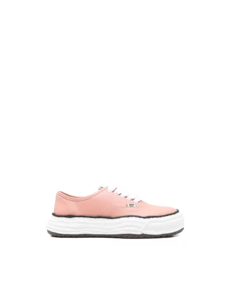 Sneakersy Mihara Yasuhiro skórzane różowe