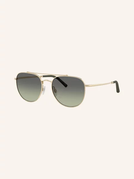 Oliver Peoples Okulary Przeciwsłoneczne gold zielone
