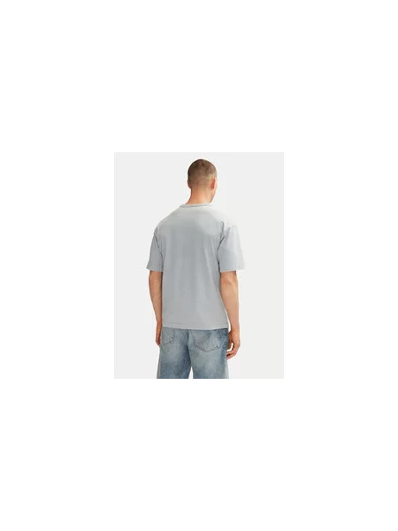 HUGO Majica Docku Svetlo Relaxed Fit modra