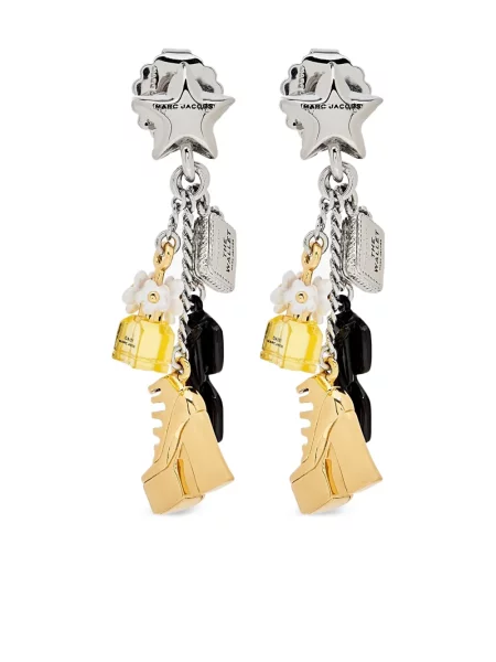 Cercei Marc Jacobs argintiu