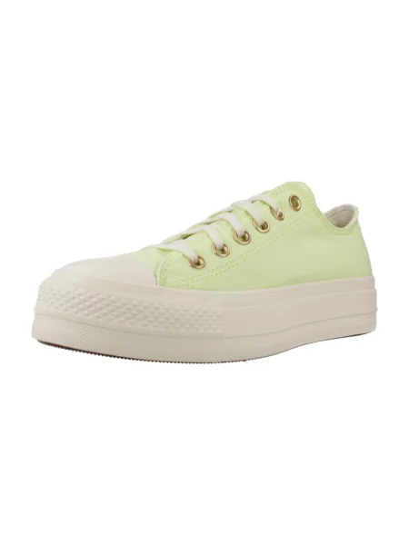 Converse Trampki Chuck Taylor All Star Lift Platform Ox zielony