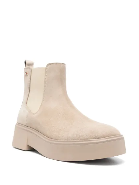Botine chelsea Tommy Hilfiger din piele de căprioară