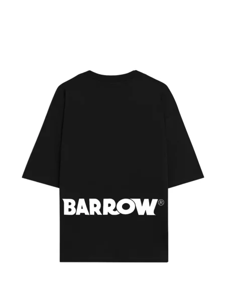Тениска Barrow с автограф черно