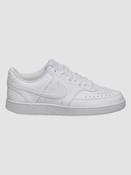 Кожаные повседневные кроссовки Nike NikeCourt белые
