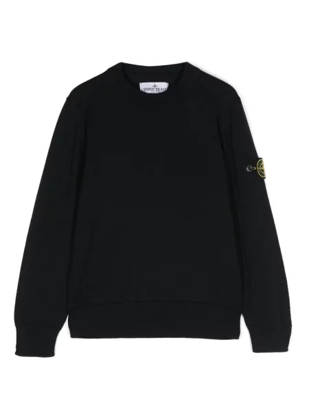Sweter dziecięcy Stone Island niebieski