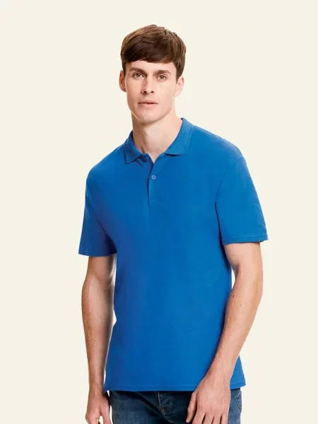 Polo Fruit Of The Loom albastru