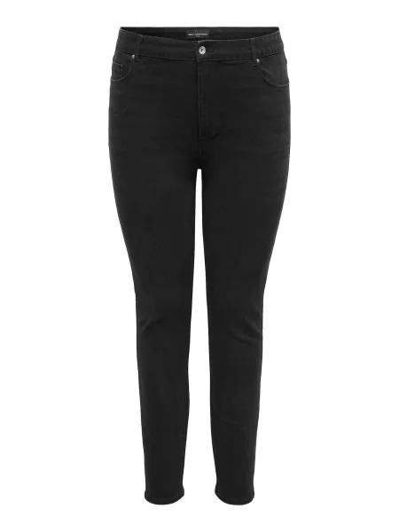 ONLY Carmakoma Jeans CARSNOW' negru