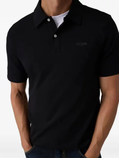 Tricou polo Guess negru