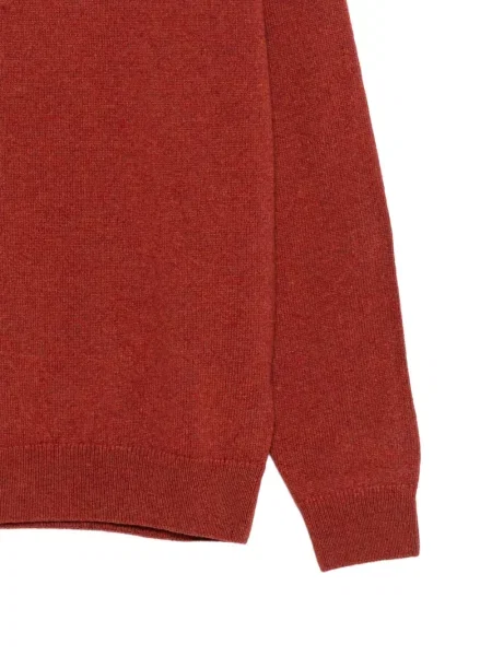 Pulover Ps Paul Smith cu decolteu rotund roșu