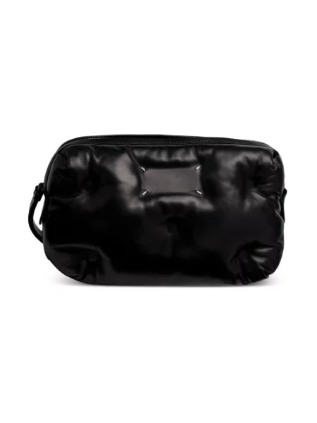 Torba crossbody Maison Margiela skórzana czarna