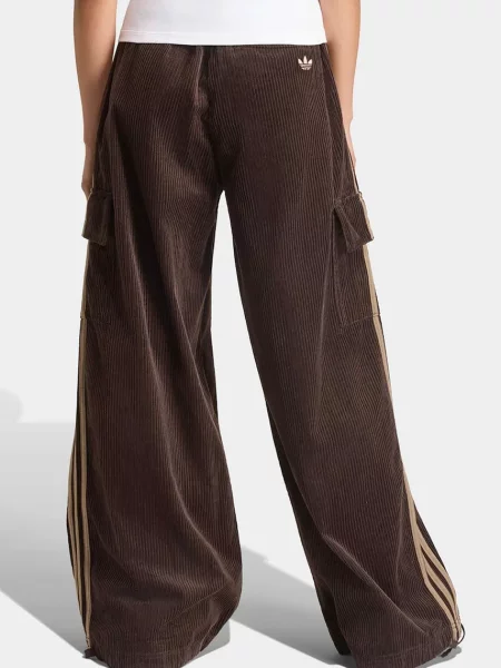 Adidas Originals trenirka Corduroy rjava
