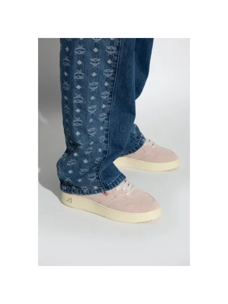 Sneakersy Autry skórzane różowe