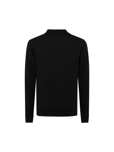Sweter Baldessarini wełniany czarny