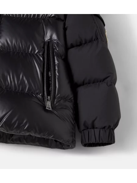 Gyerek pehelydzseki Moncler Enfant fekete