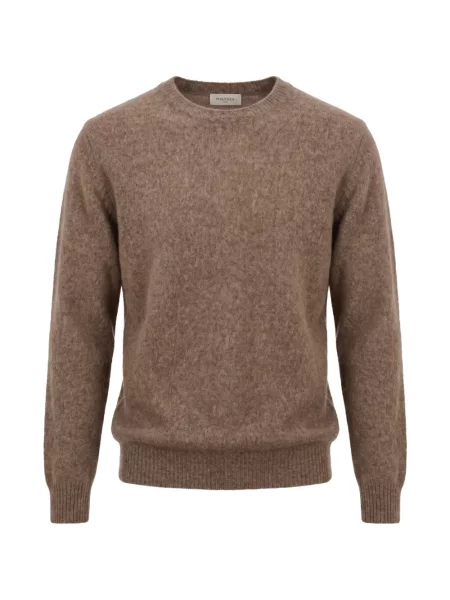 Pulover Piacenza Cashmere din cașmir maro