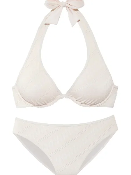 S.Oliver Costum de baie două piese alb